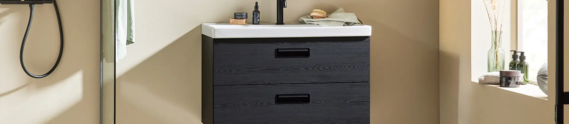 Washbasin cabinet & commode Noro Relounge