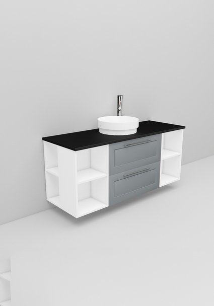 Flexline Under Cabinet Model 183.4 1200 Grey Matte Fframee