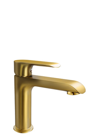 Basin Mixer Studio Matte Brushed Brass