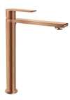BASIN MIXER NEO HIGH BRUSHED COPPER