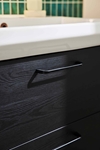 UNDER CABINET AIR BLACK WOOD STRUCTURE 600 WITH BASIN