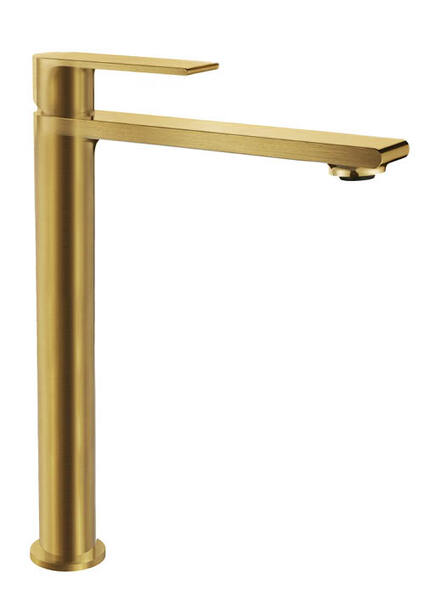 Basin Mixer Neo High Matte Brushed Brass