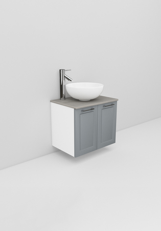 Flexline Under Cabinet Model 5.4 600 Grey Matte Fframee