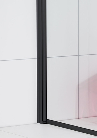 Wall Profile Set For Frost 115 Dv Black  Incl. Upper Conecti