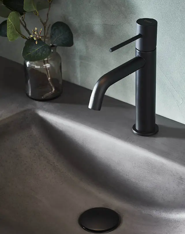 Concrete washbasin