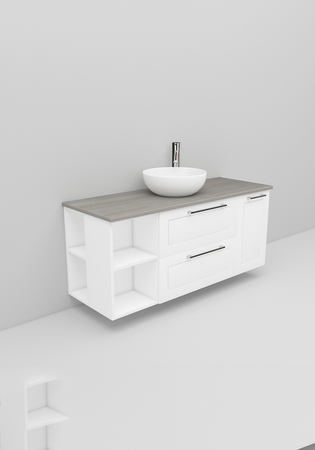 Flexline Under Cabinet Model 173.2 1200 White Matte Fframee