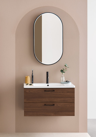 Under Cabinet Neo Walnut With Basin 800