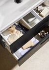 Under Cabinet Relounge Black Wood Structure 1200D With Countert