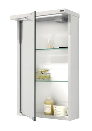 Mirror Cabinet Alva 420  White Matte - Art.. No 1182