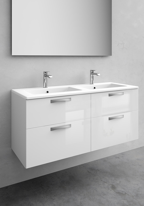 UNDER CABINET CITY WHITE GLOSSY 1200D