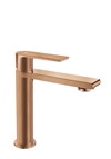 BASIN MIXER NEO LOW BRUSHED COPPER