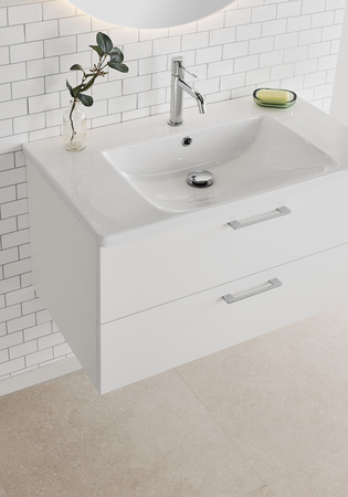 Under Cabinet Neo White With Basin 600