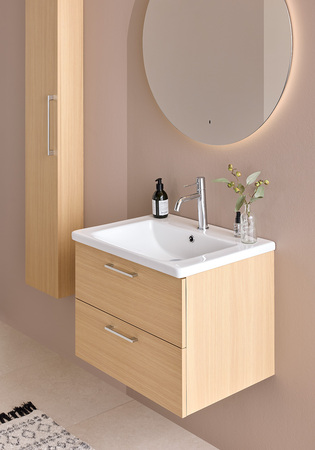 Under Cabinet Neo Light Oak With Basin 800