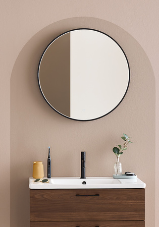 Mirror Mood Round With Light Led 700