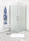 SHOWER FIX TREND C 89/98 FROSTED GLASS