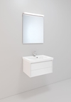 BASIN CABINET LIFESTYLE CONCEPT 600 WHITE MATTE 2 DRAWER NOR